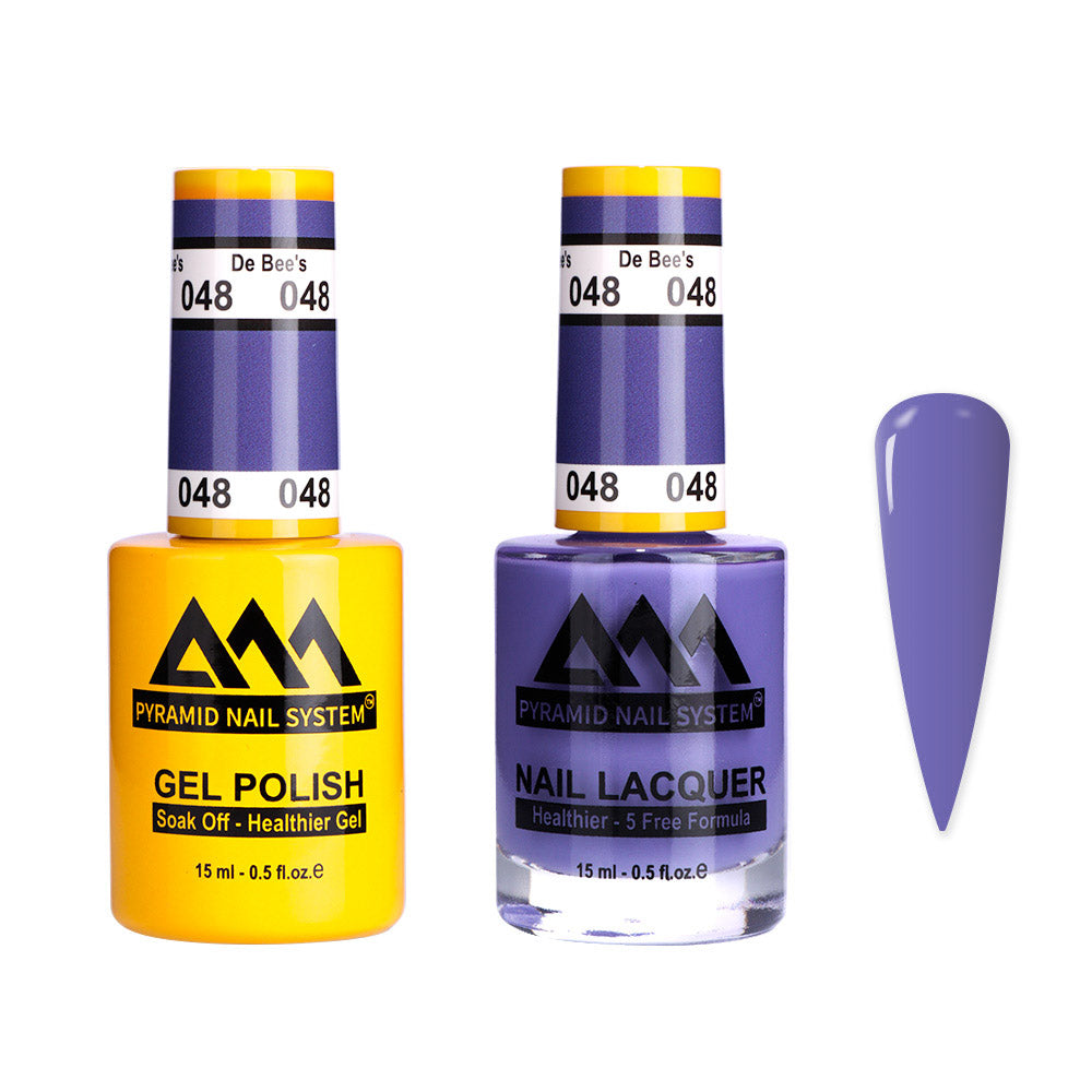 Pyramid 0.5oz, DE BEE'S Collection, Super Matching Duo, #048