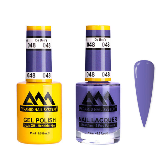Pyramid 0.5oz, DE BEE'S Collection, Super Matching Duo, #048