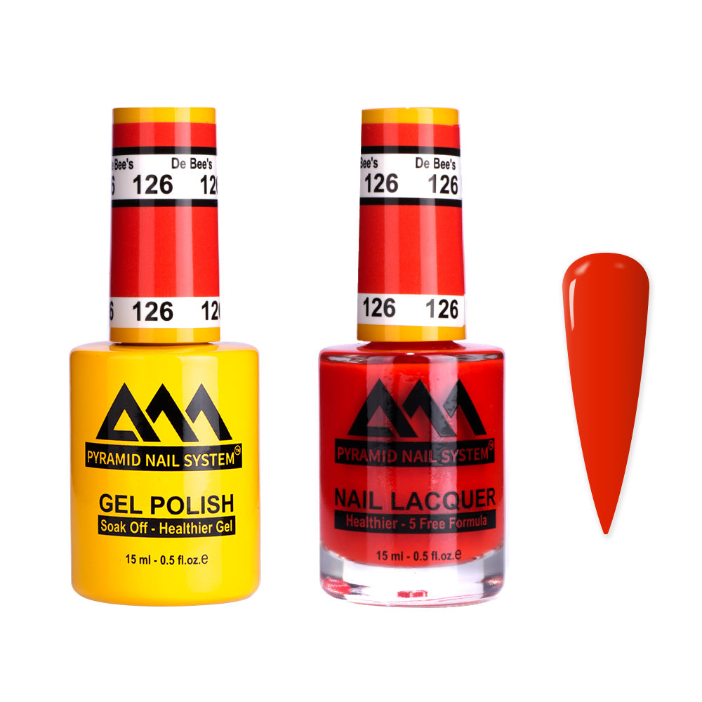 Pyramid 0.5oz, DE BEE'S Collection, Super Matching Duo, #126