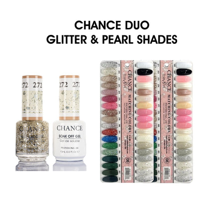Chance Matching Duo 0.5oz - Tip 08 - 36 Colors ( #253 - #288 ) Glitter and Pearl Shades