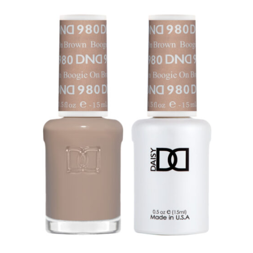 DND Gel & Polish Duo 980 Boogie On Brown