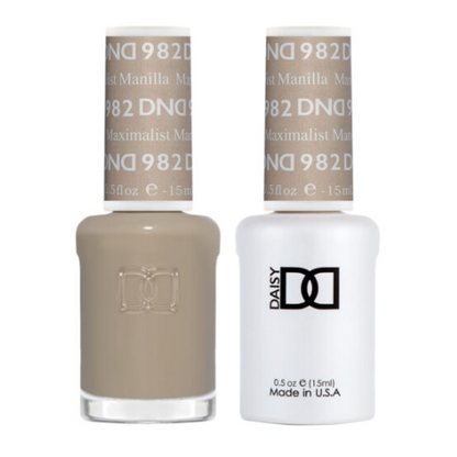 DND Gel & Polish Duo 982 Maximalist Manilla