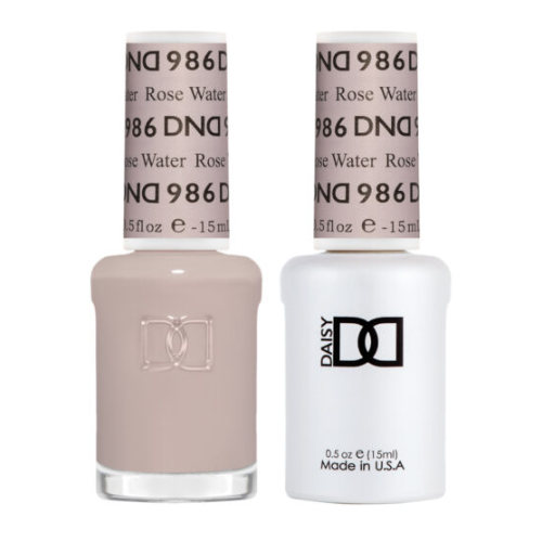 DND Gel & Polish Duo 986 Rose Water