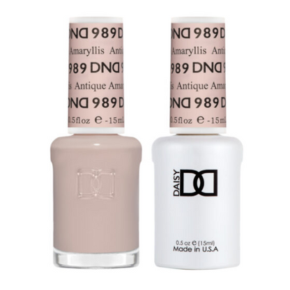 DND Gel & Polish Duo 989 Antique Amaryllis