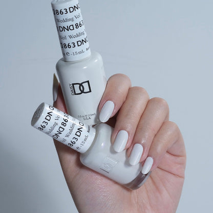 DND Gel & Polish Duo 863 Wedding Veil