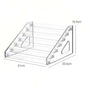 Cre8tion Acrylic Multi-Layer Transparent Display Rack