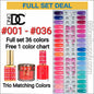 DND DC 3in1 TIP 1 36 Colors (#001 – #036)