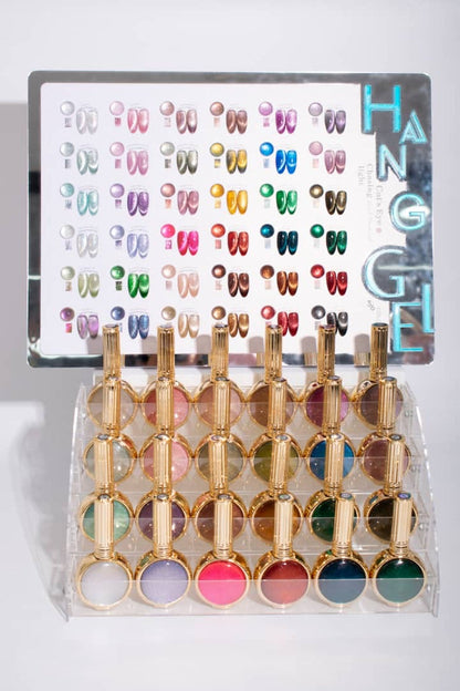 Fashion Cateye (Vali #1)  36 Colors ( #1 - #36 ) – Premium 18ml Magnetic Gel Polish