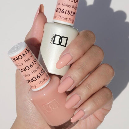 DND Gel & Polish Duo 615 Honey Beige