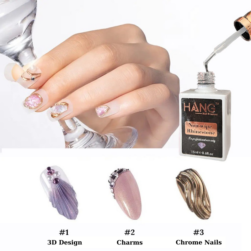 Non - Wipe Rhinestone Glue