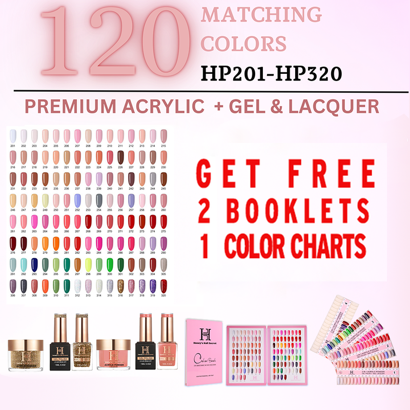 Honey Secret 120 Combo 3in1 Colors (#201-#320) ( Set 2 )