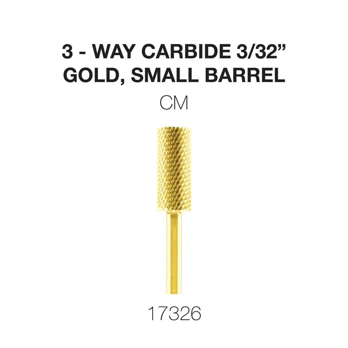 Creation 3-Way Carbide Gold, Small Barrel 3/32" CM