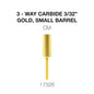 Creation 3-Way Carbide Gold, Small Barrel 3/32" CM