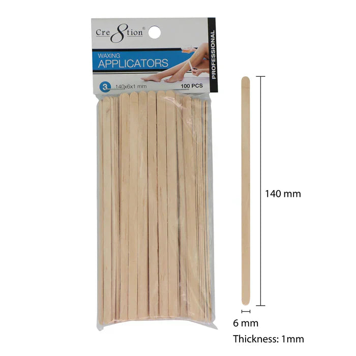 Creation Disposable Applicators 3 -140x6x1mm