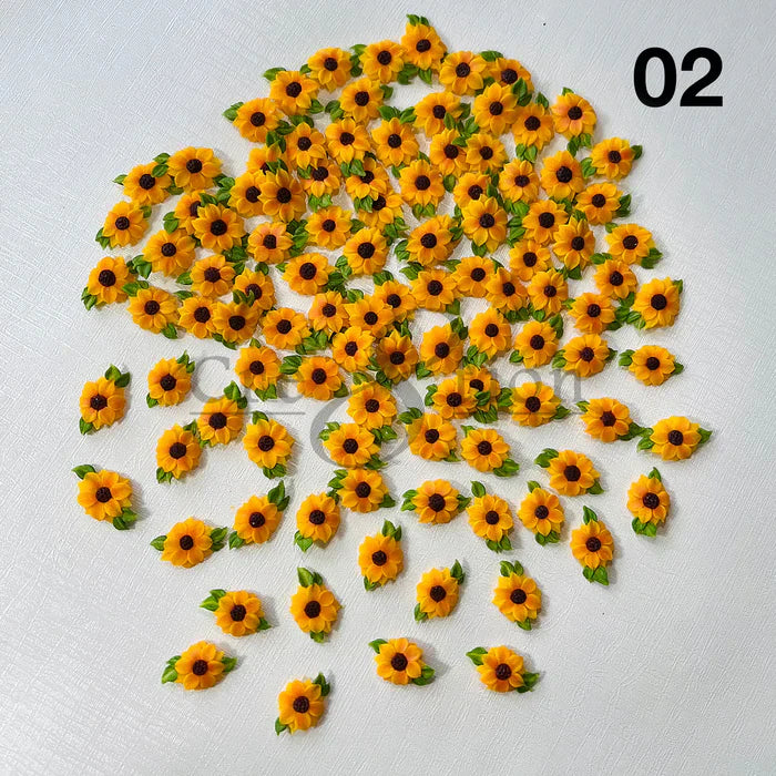 Creation Handmade Acrylic flowers 2 pcs - 02