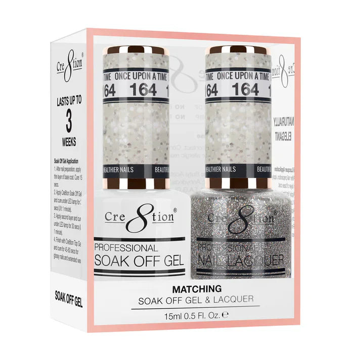 Creation Soak Off Gel Matching Pair 0.5oz 164 ONCE UPON A TIME