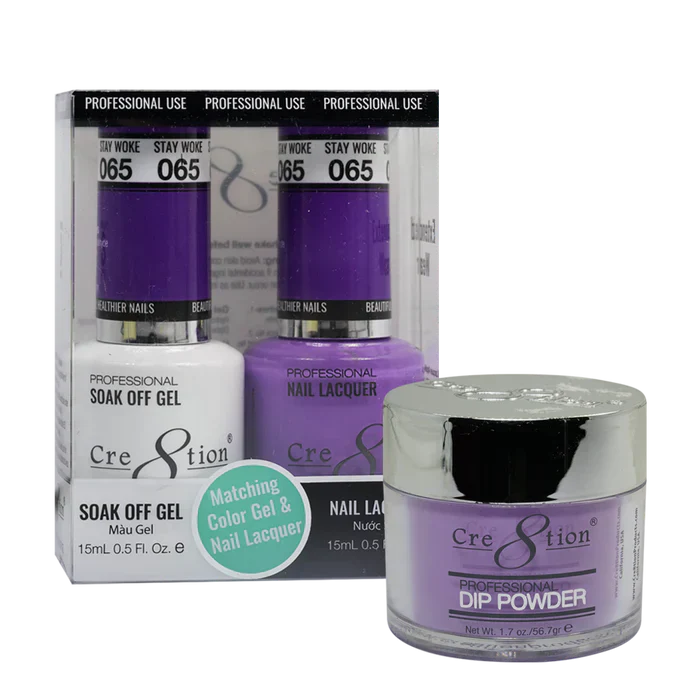Creation Trio Matching Colors (3pc) - 065 Grape Taffy