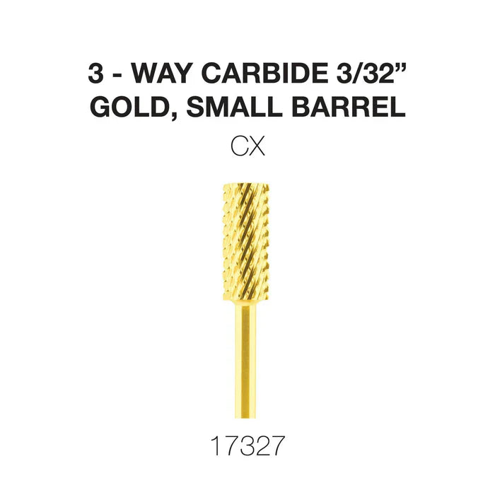 Creation 3-Way Carbide Gold, Small Barrel 3/32" CX