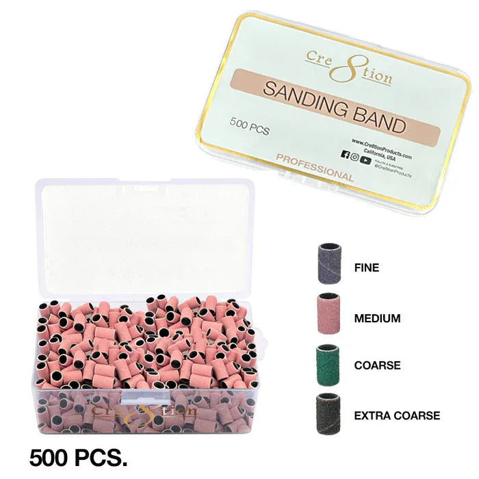 Creation Sanding Bands 500 pcs./box (New Version) Set