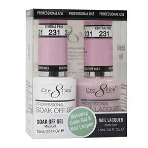 Creation Soak Off Gel Matching Pair 0.5oz 231 CENTRAL PARK