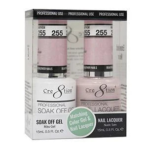 Creation Soak Off Gel Matching Pair 0.5oz 255 AMEN TO MAYHEM