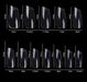 Creation Special Shape - 22 Slanted 600 pcs./box Clear