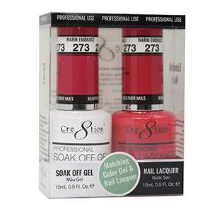 Creation Soak Off Gel Matching Pair 0.5oz 273 WARM EMBRACE