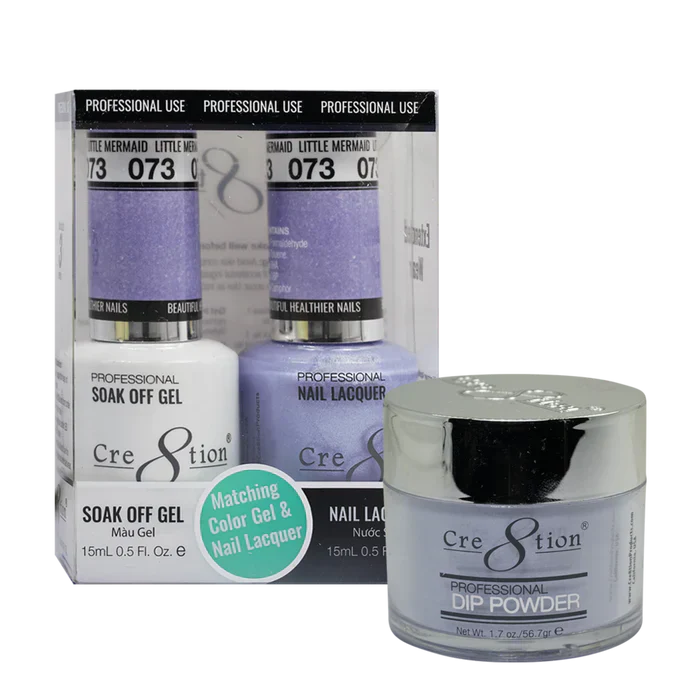 Creation Trio Matching Colors (3pc) - 073 Little Mermaid (Shimmery)