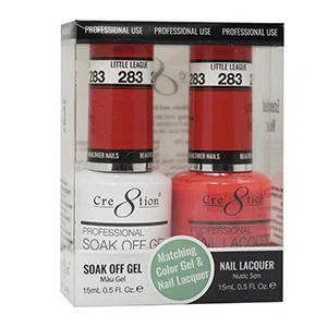 Creation Soak Off Gel Matching Pair 0.5oz 283 LITTLE LEAGUE