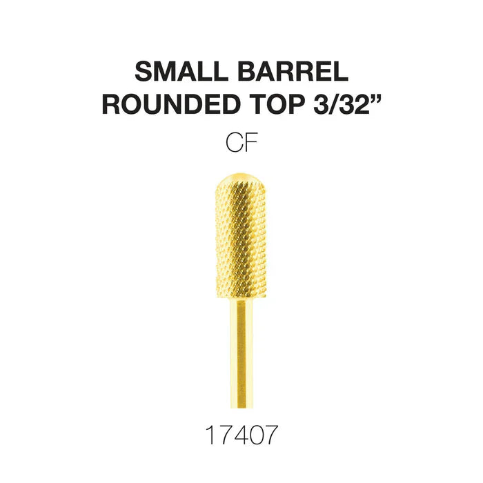 Creation Gold Carbide- Small Barrel-Round Top- 3/32" CF