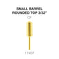 Creation Gold Carbide- Small Barrel-Round Top- 3/32" CF