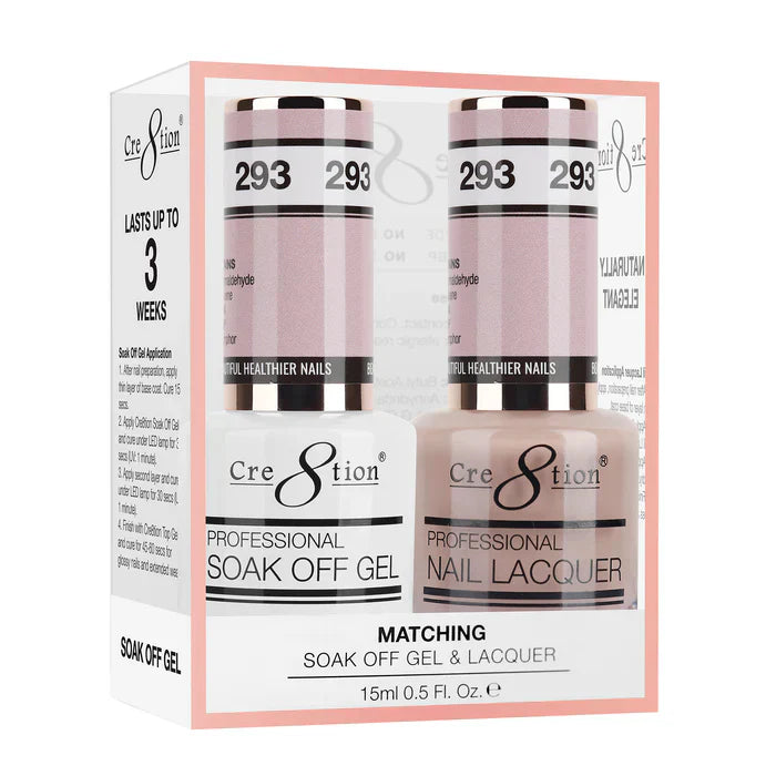 Creation Soak Off Gel Matching Pair 0.5oz 293