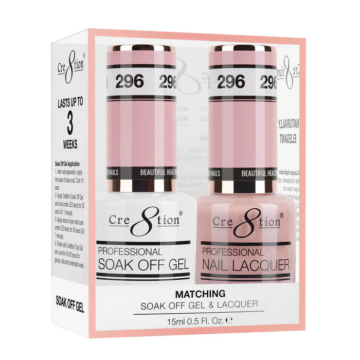 Creation Soak Off Gel Matching Pair 0.5oz 296