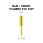 Creation Gold Carbide- Small Barrel-Round Top- 3/32" CM