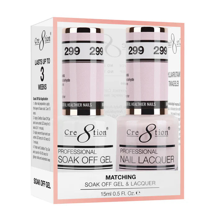 Creation Soak Off Gel Matching Pair 0.5oz 299