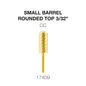 Creation Gold Carbide- Small Barrel-Round Top- 3/32" CC