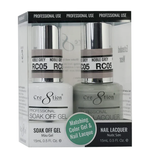 Creation Soak Off Gel Matching Pair Rustic Collection 0.5oz RC05