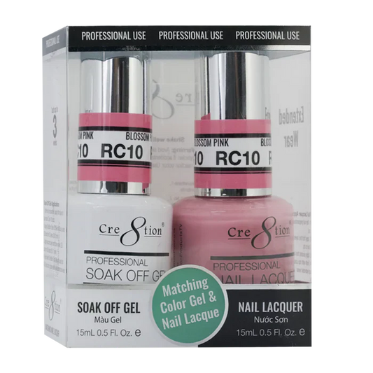 Creation Soak Off Gel Matching Pair Rustic Collection 0.5oz RC10