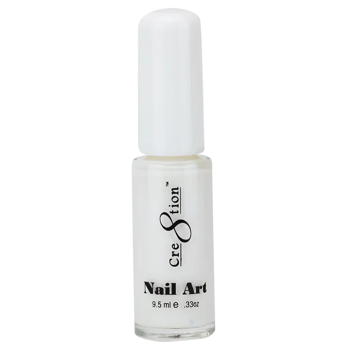 Creation Detailing Nail Art Lacquer 0.25oz 02 White