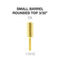 Creation Gold Carbide- Small Barrel-Round Top- 3/32" CX