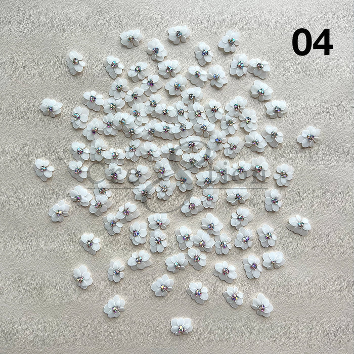 Creation Handmade Acrylic flowers 2 pcs - 04