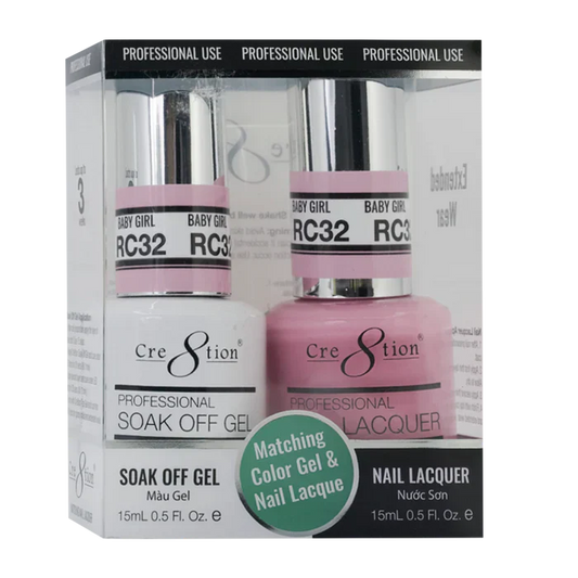 Creation Soak Off Gel Matching Pair Rustic Collection 0.5oz RC32