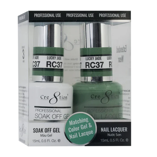 Creation Soak Off Gel Matching Pair Rustic Collection 0.5oz RC37