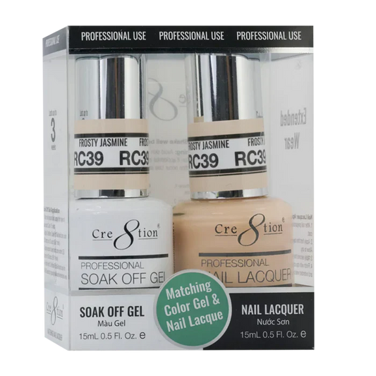 Creation Soak Off Gel Matching Pair Rustic Collection 0.5oz RC39