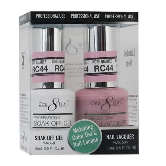 Creation Soak Off Gel Matching Pair Rustic Collection 0.5oz RC44