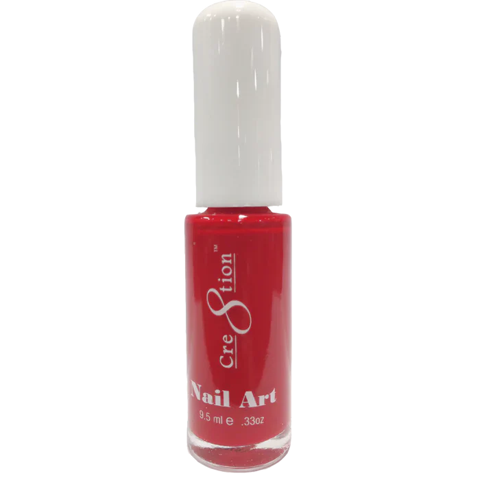 Creation Detailing Nail Art Lacquer 0.25oz 06 Christmas Red