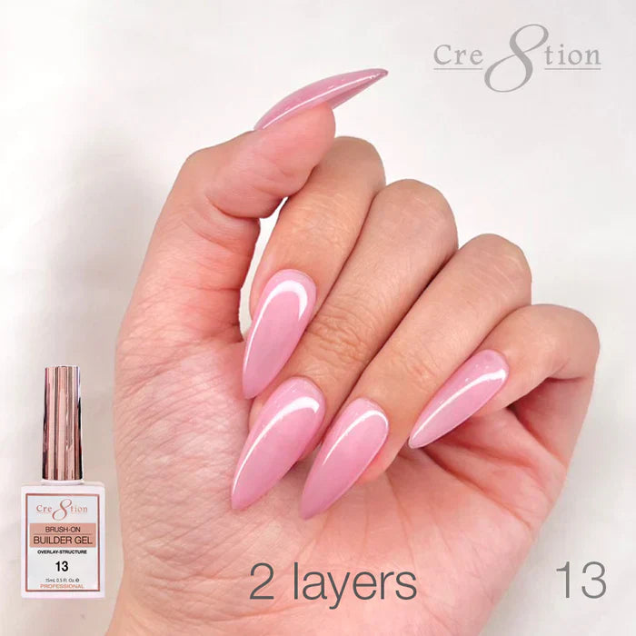 Creation Gel Collection - Overlay/ Brush on Builder 0.5oz 13