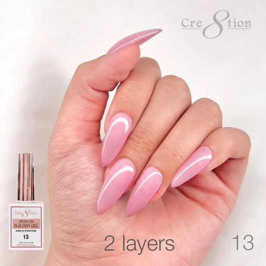 Creation Gel Collection - Overlay/ Brush on Builder 0.5oz 13