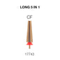 Creation Nail Filing Bit Long 5 in 1 3/32" CF