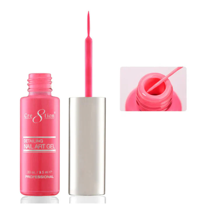 Creation Detailing Nail Art Gel 0.33oz 11 Coral